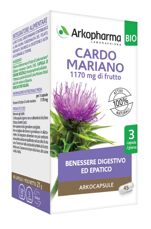 ARKOCPS CARDO MARIANO 45 CAPSULE BIO - Farmacia Rossi2 - Farmacia Rossi 