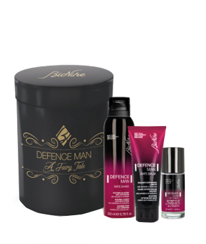 DEFENCE MAN KIT NATALE 2020 1 SAFE SHAVE SCHIUMA BARBA ANTI IRRITAZIONI 200 ML + 1 SAFE BALM BALSAMO DOPOBARBA LENITIVO 75 ML + 1 DRY TOUCH DEODORANTE ROLL ON 50 ML - Farmacia Rossi2 - Farmacia Rossi 
