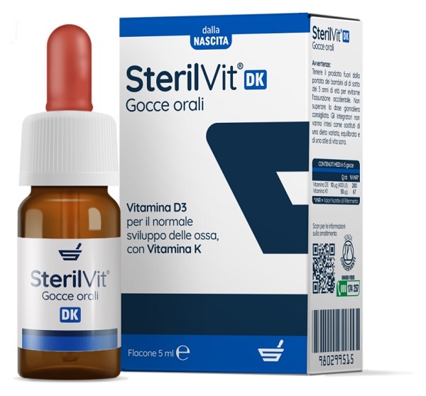 STERILVIT DK GOCCE 5 ML - Farmacia Rossi2 - Farmacia Rossi 