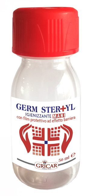 IGIENIZZANTE PROTETTIVO MANI GERM STER+YL FLACONE 50 ML - Farmacia Rossi2 - Farmacia Rossi 