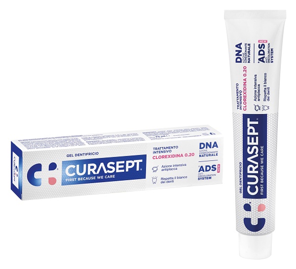 CURASEPT DENTIFRICIO 0,20 75 ML ADS+DNA - Farmacia Rossi2 - Farmacia Rossi 