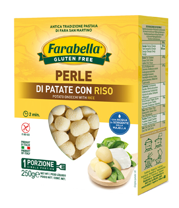 FARABELLA PERLE PATATE CON RISO 250 G - Farmacia Rossi2 - Farmacia Rossi 