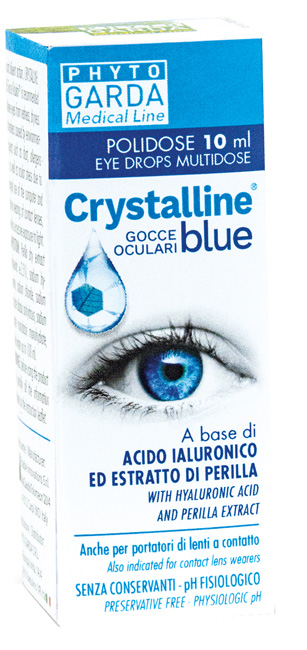 CRYSTALLINE BLUE GOCCE POLIDOSE 10 ML - Farmacia Rossi2 - Farmacia Rossi 