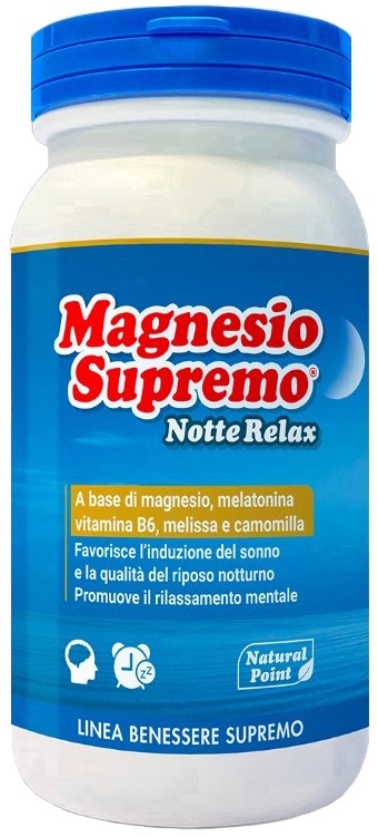 MAGNESIO SUPREMO NOTTE RELAX 150 G - Farmacia Rossi2 - Farmacia Rossi 