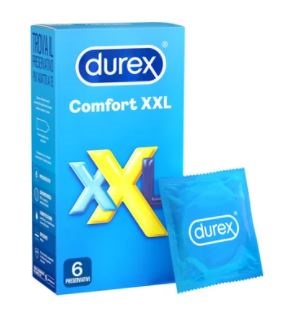 PROFILATTICO DUREX COMFORT XXL 6 PEZZI - Farmacia Rossi2 - Farmacia Rossi 