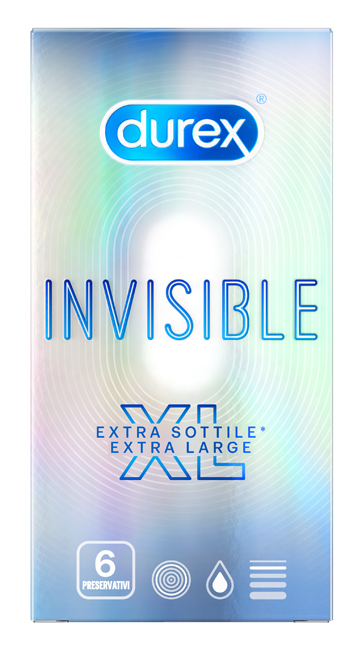 PROFILATTICO DUREX INVISIBLE XL 6 PEZZI - Farmacia Rossi2 - Farmacia Rossi 