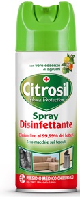 CITROSIL SPRAY DISINFETTANTE AGRUMI 300 ML - Farmacia Rossi2 - Farmacia Rossi 