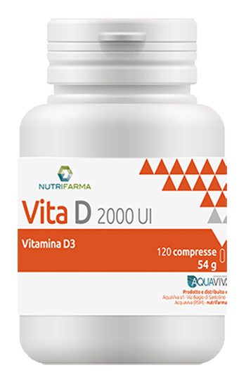 VITA D 2000UI 120 COMPRESSE - Farmacia Rossi2 - Farmacia Rossi 