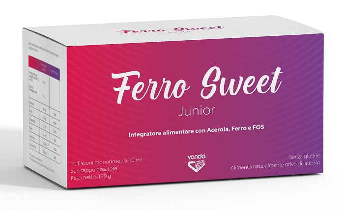 FERRO SWEET JUNIOR 10 FLACONCINI MONODOSE - Farmacia Rossi2 - Farmacia Rossi 