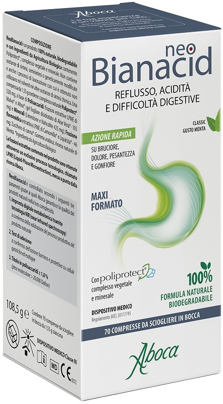 NEOBIANACID 70 COMPRESSE MASTICABILI - Farmacia Rossi2 - Farmacia Rossi 