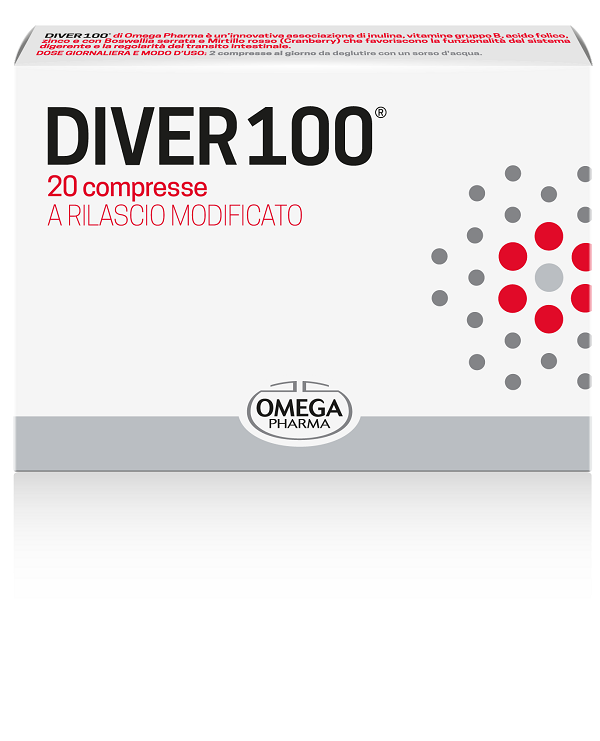 DIVER 100 20 COMPRESSE - Farmacia Rossi2 - Farmacia Rossi 