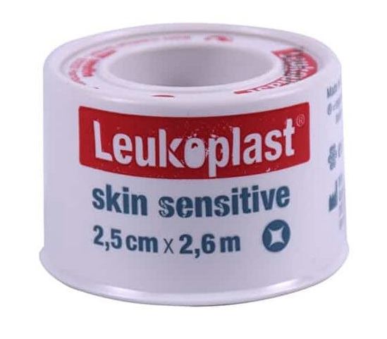 LEUKOPLAST SKIN SENSITIVE CEROTTO SU ROCCHETTO CON MASSA ADESIVA IN SILICONE M2,6 X 2,5CM 12 PEZZI - Farmacia Rossi2 - Farmacia Rossi 