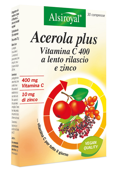 ACEROLA 400 PLUS 30 COMPRESSE - Farmacia Rossi2 - Farmacia Rossi 
