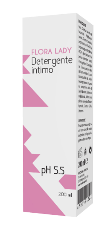 FLORA LADY DETERGENTE INTIMO PH 5,5 200 ML - Farmacia Rossi2 - Farmacia Rossi 