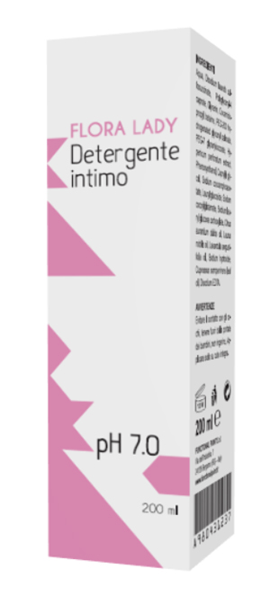 FLORA LADY DETERGENTE INTIMO PH 7,0 200 ML - Farmacia Rossi2 - Farmacia Rossi 