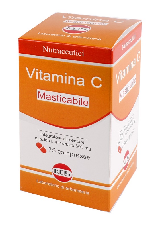 VITAMINA C MASTICABILE 75 COMPRESSE - Farmacia Rossi2 - Farmacia Rossi 