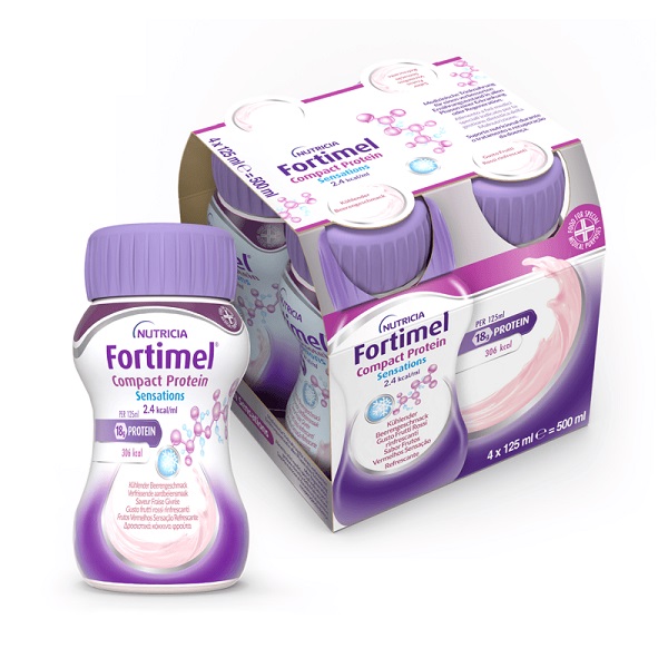 FORTIMEL COMPACT PROTEIN COOL RED FRUITS 4 X 125 ML - Farmacia Rossi2 - Farmacia Rossi 