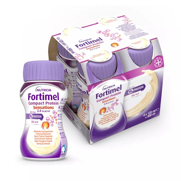 FORTIMEL COMPACT PROTEIN HOT TROPICAL GINGER 4 X 125 ML - Farmacia Rossi2 - Farmacia Rossi 