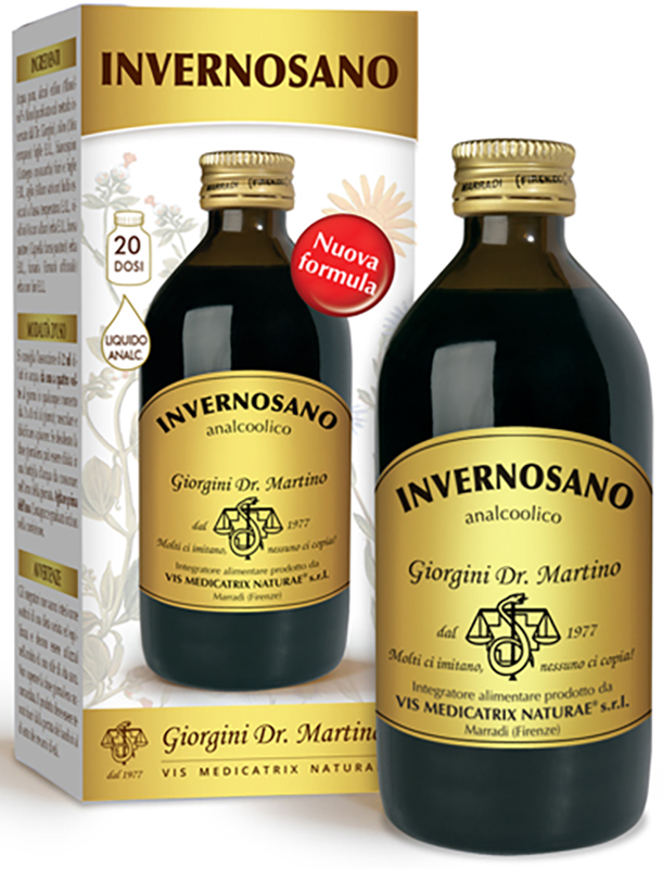 INVERNOSANO LIQUIDO ANALCOLICO 200 ML - Farmacia Rossi2 - Farmacia Rossi 