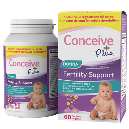 CONCEIVE PLUS SUPPORTO FERTILITA' FEMMINILE 60 CAPSULE - Farmacia Rossi2 - Farmacia Rossi 