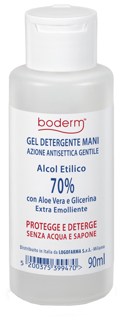 BODERM HAND CLEANSING GEL 70% 90 ML - Farmacia Rossi2 - Farmacia Rossi 