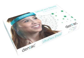 ULTRAFACE SHIELD VISIERA PROTETTIVA IN PVC CON FASCIA ELASTICA 2 PEZZI - Farmacia Rossi2 - Farmacia Rossi 
