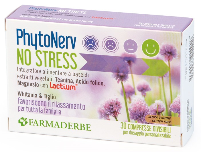 PHYTONERV NO STRESS 30 COMPRESSE - Farmacia Rossi2 - Farmacia Rossi 
