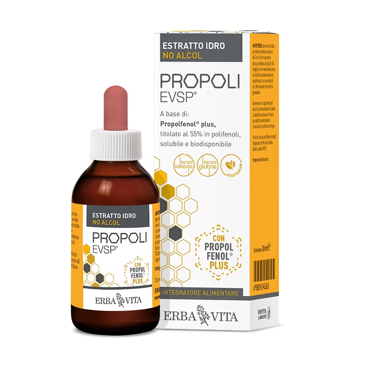 PROPOLI EVSP ESTRATTO IDRO NO ALCOL 30 ML - Farmacia Rossi2 - Farmacia Rossi 