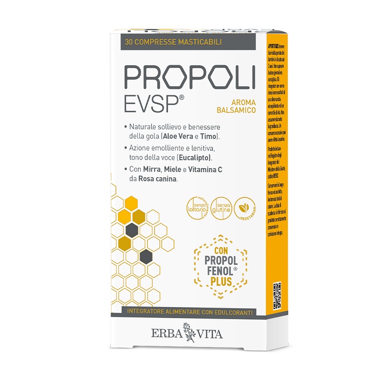 PROPOLI EVSP 30 COMPRESSE - Farmacia Rossi2 - Farmacia Rossi 