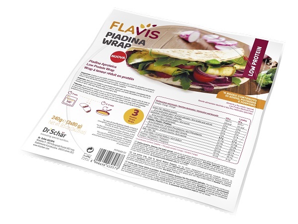 MEVALIA FLAVIS PIADINA 240 G - Farmacia Rossi2 - Farmacia Rossi 