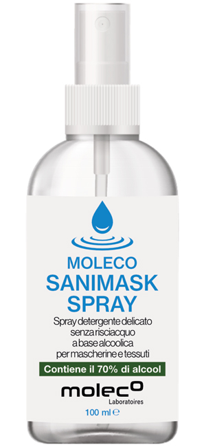 MOLECO SANIMASK SPRAY 100 ML - Farmacia Rossi2 - Farmacia Rossi 