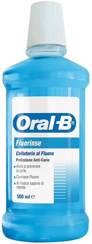 ORALB COLLUTORIO FLUORINSE 500 ML - Farmacia Rossi2 - Farmacia Rossi 