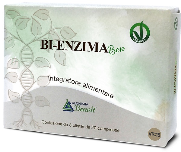 BI ENZIMA BEN 60 COMPRESSE - Farmacia Rossi2 - Farmacia Rossi 