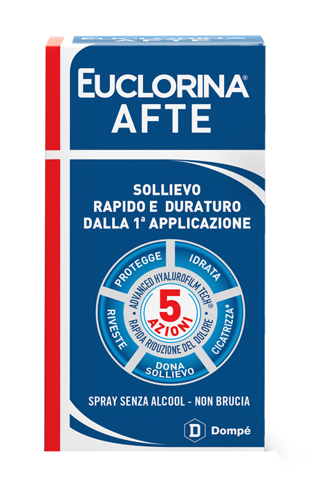 EUCLORINA AFTE SPRAY 15 ML - Farmacia Rossi2 - Farmacia Rossi 