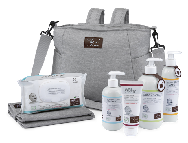 FIOCCHI DI RISO COFANETTO BORSA-ZAINO FASCIATOIO - Farmacia Rossi2 - Farmacia Rossi 