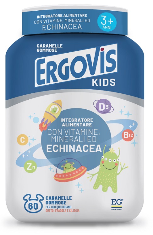 ERGOVIS KIDS 60 CARAMELLE GUSTOSE - Farmacia Rossi2 - Farmacia Rossi 