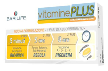 BARILIFE VITAMINE PLUS 30 COMPRESSE TRIFASE - Farmacia Rossi2 - Farmacia Rossi 