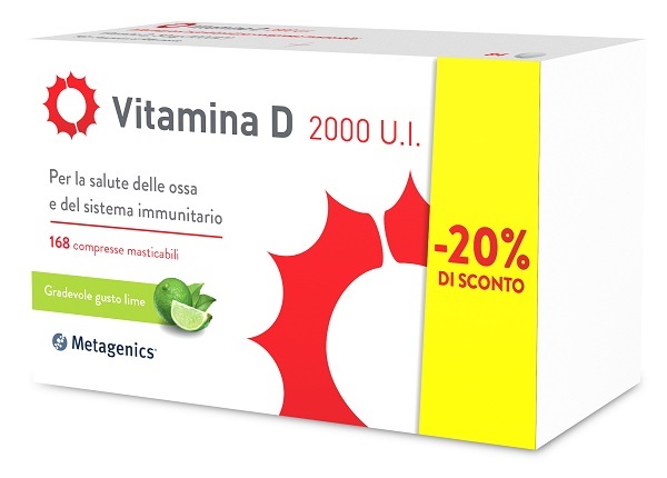 VITAMINA D2000 UI 168 PROMO-20% - Farmacia Rossi2 - Farmacia Rossi 