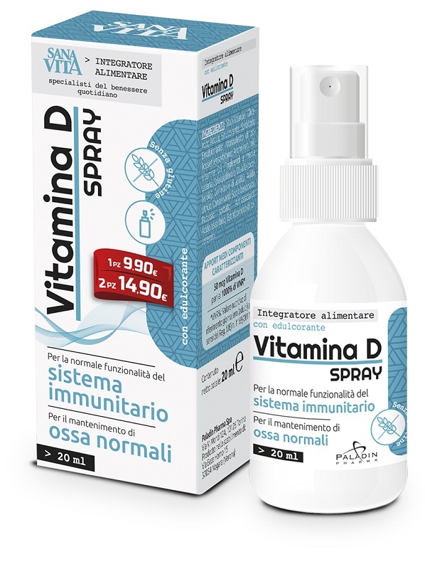 SANAVITA VITAMINA D SPRAY - Farmacia Rossi2 - Farmacia Rossi 