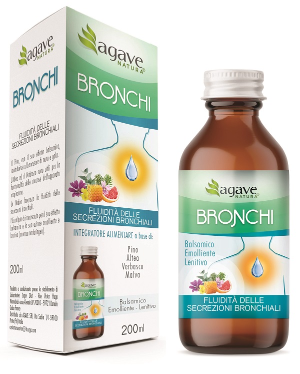 AGAVE NATURA SCIROPPO BRONCHI 200 G - Farmacia Rossi2 - Farmacia Rossi 