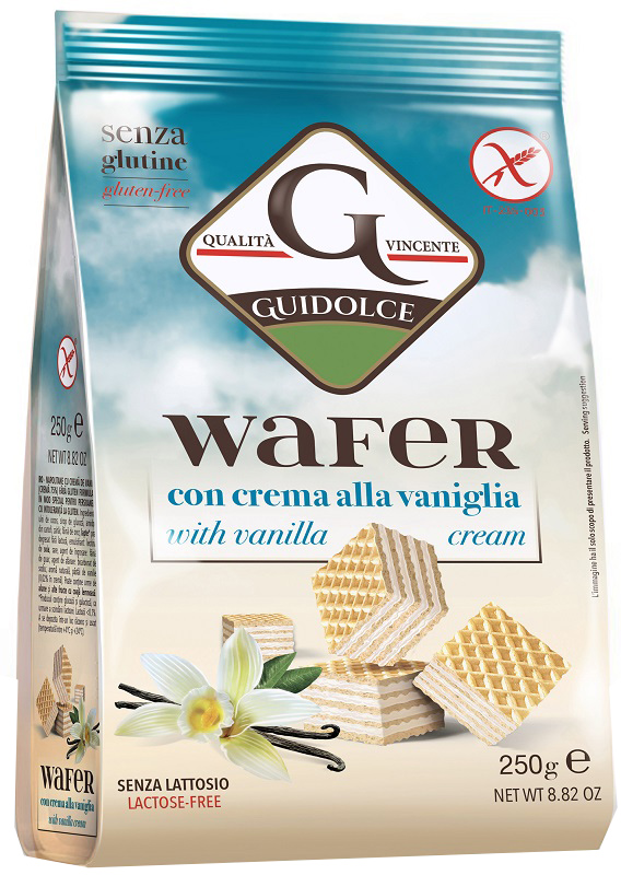 WAFER GUSTO VANIGLIA 250 G - Farmacia Rossi2 - Farmacia Rossi 