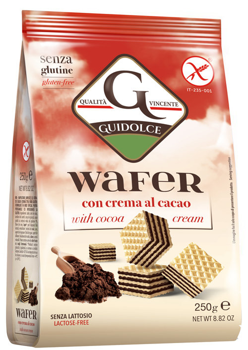 WAFER GUSTO CACAO 250 G - Farmacia Rossi2 - Farmacia Rossi 