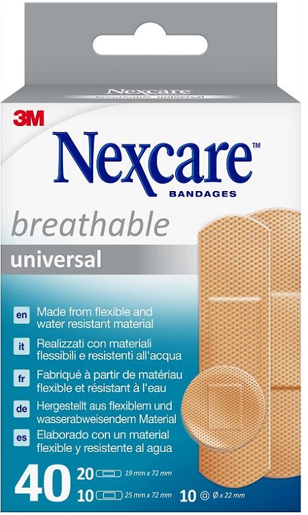 CEROTTO PREPARATO 3M NEXCARE UNIVERSAL N0340AS ASSORTITI 20 CEROTTI 19X72MM + 10 CEROTTI 25X72MM + 10 CEROTTI TONDI 22,5MM - Farmacia Rossi2 - Farmacia Rossi 
