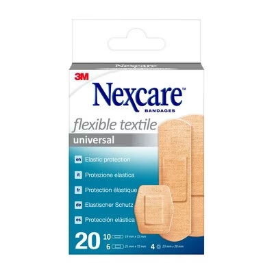 CEROTTO PREPARATO 3M NEXCARE TEXTILE N0420AS ASSORTITI 3 MISURE 10 CEROTTI 19X72MM + 6 CEROTTI 25X72MM + 4 CEROTTI 22,5MM - Farmacia Rossi2 - Farmacia Rossi 