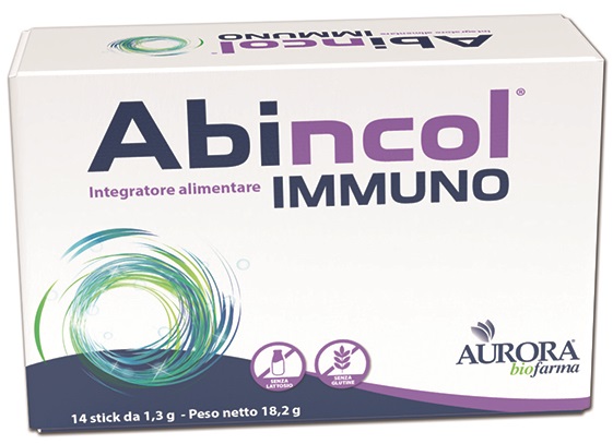 ABINCOL IMMUNO 14 STICK OROSOLUBILI - Farmacia Rossi2 - Farmacia Rossi 