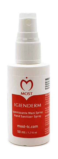 MOST GEL IGIENIZZANTE MANI SPRAY 50 ML - Farmacia Rossi2 - Farmacia Rossi 