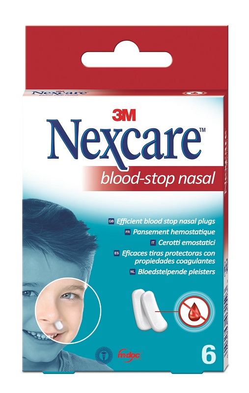 TAMPONI NASALI 3M NEXCARE BLOOD STOP N1700NP 6 PEZZI - Farmacia Rossi2 - Farmacia Rossi 