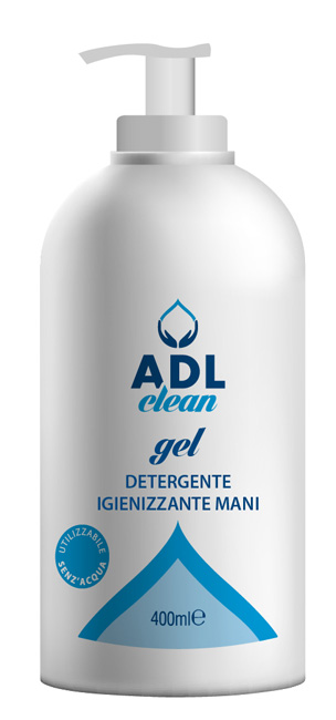 ADL CLEAN GEL IGIENIZZANTE 400 ML - Farmacia Rossi2 - Farmacia Rossi 