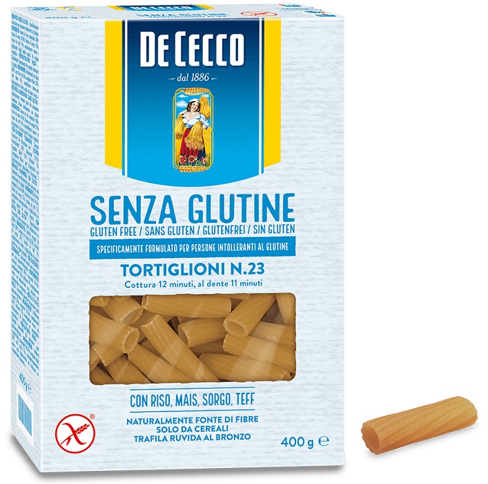 DE CECCO TORTIGLIONI N23 400 G - Farmacia Rossi2 - Farmacia Rossi 