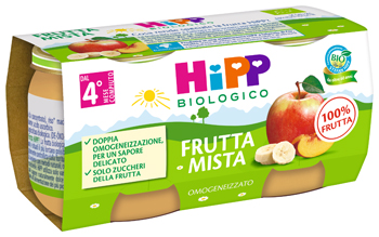 HIPP BIO OMOGENEIZZATO FRUTTA MISTA 2X80 G - Farmacia Rossi2 - Farmacia Rossi 